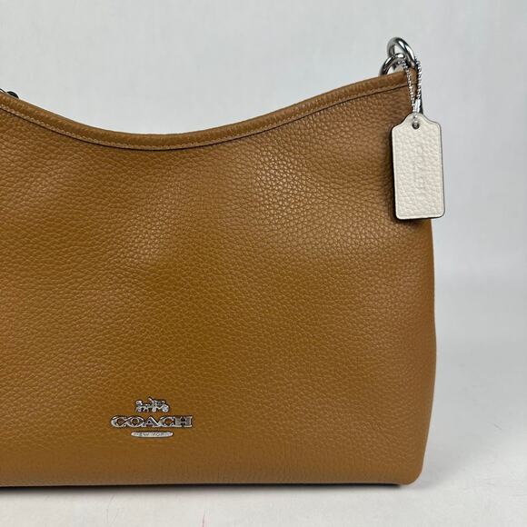 Coach CT850 Laurel Shoulder Bag In Colorblock - Picture 12 of 13